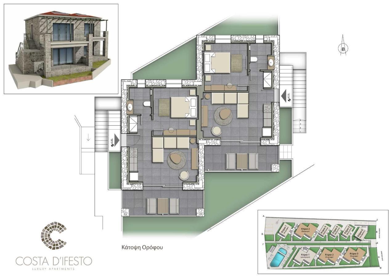 Costa D' Ifesto Aparthotel Agios Ioannis Kaspaka ภายนอก รูปภาพ
