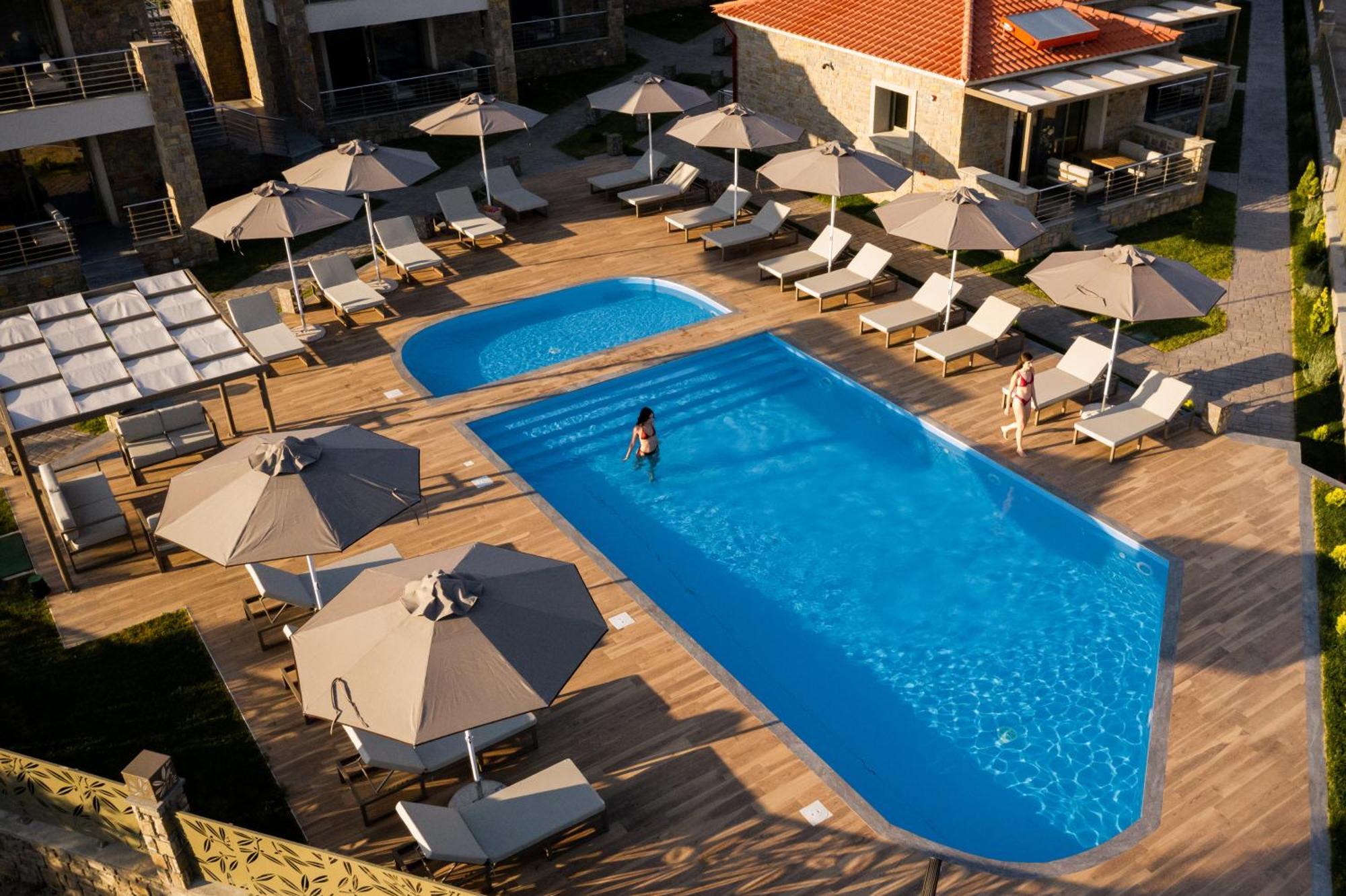Costa D' Ifesto Aparthotel Agios Ioannis Kaspaka ภายนอก รูปภาพ